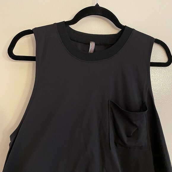 FP Movement Women M Black Lightweight Sweat-Wicking Cropped Throwback Tank Top - Picture 5 of 10